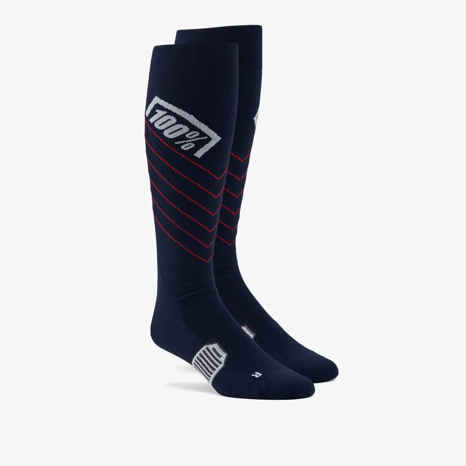 Performance Moto Socks Hi Side - Thin To-the-knee