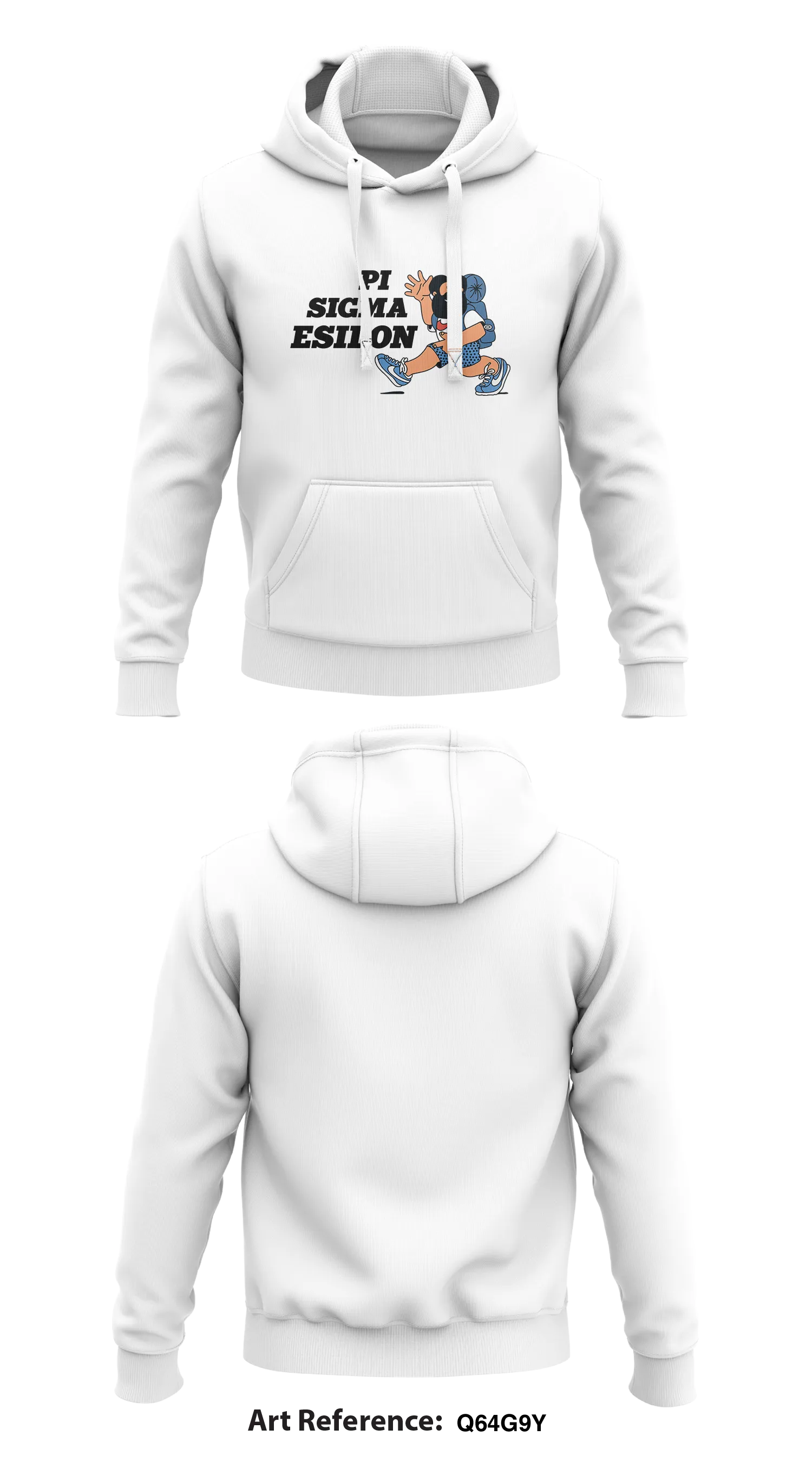 Pi Sigma Epsilon Store 1  Core Men's Hooded Performance Sweatshirt - q64G9Y