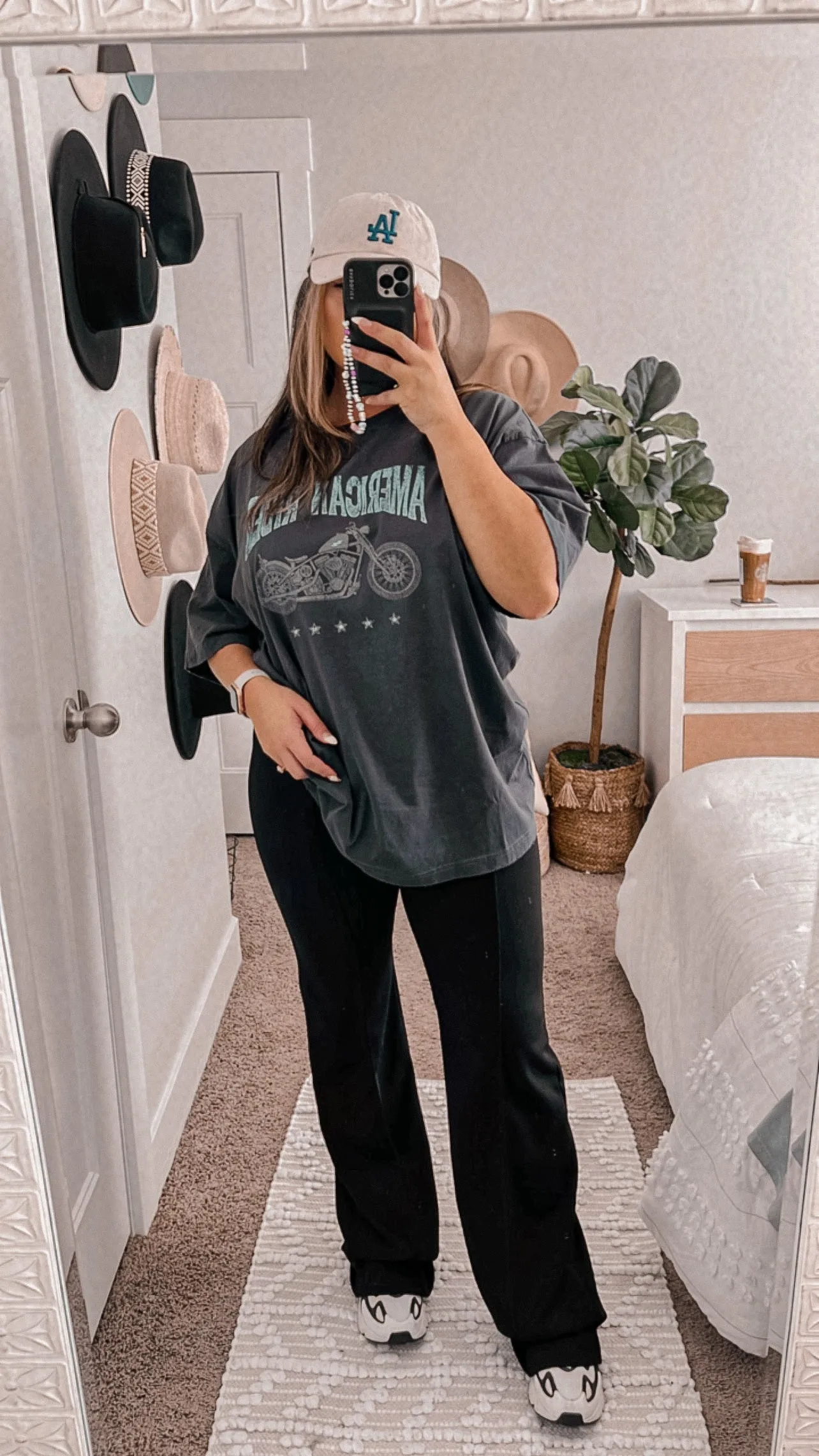 Pin Tuck high rise flare pants (3 COLORS)