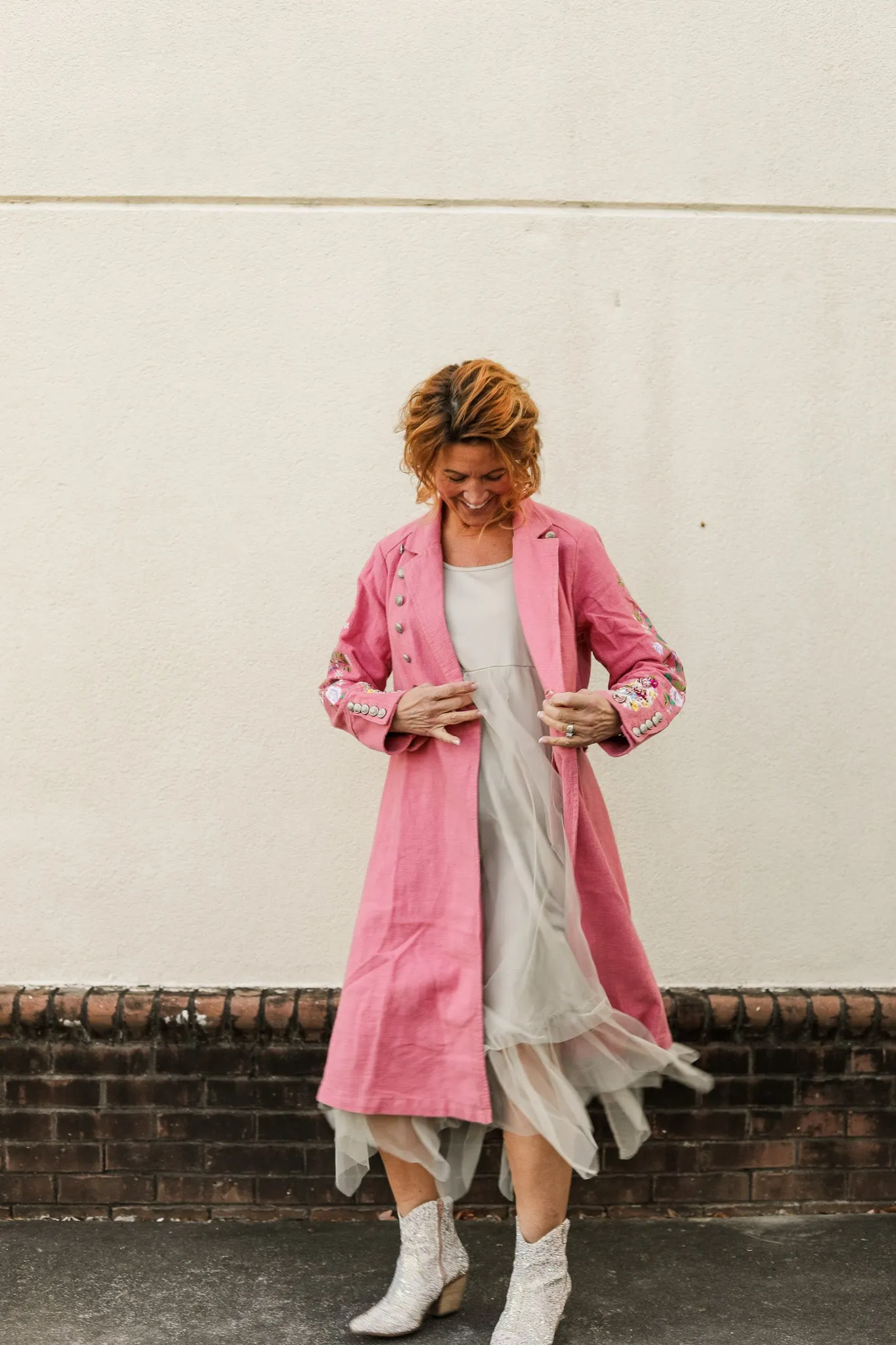 Pink City Coat