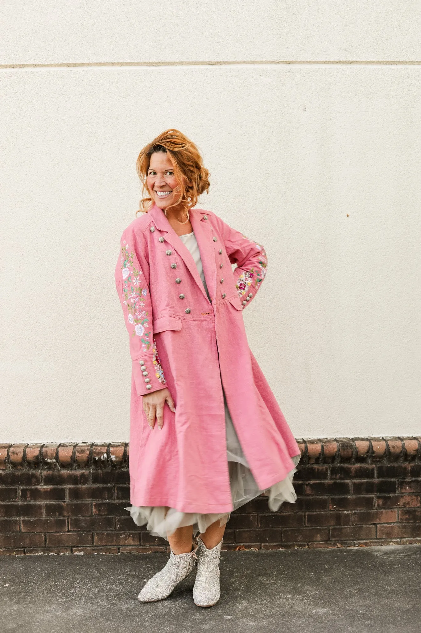Pink City Coat