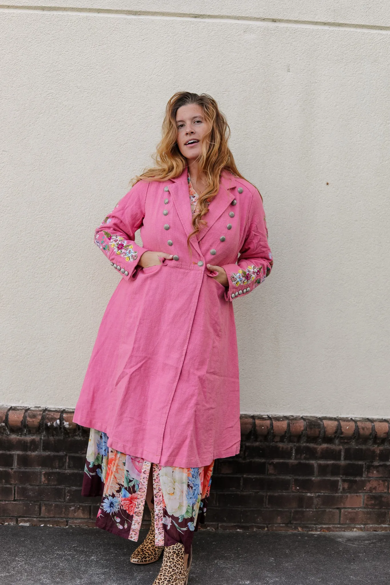 Pink City Coat