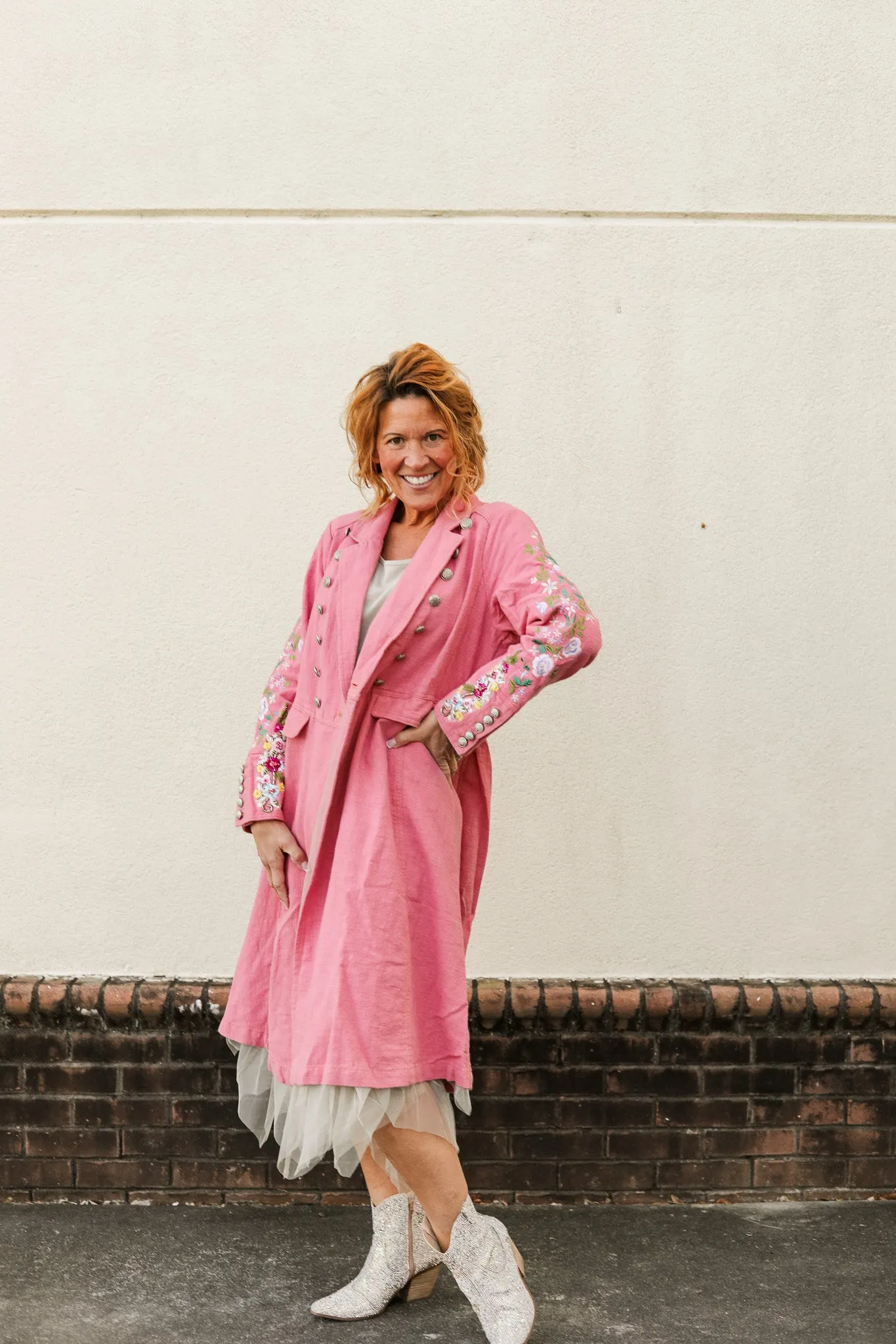 Pink City Coat