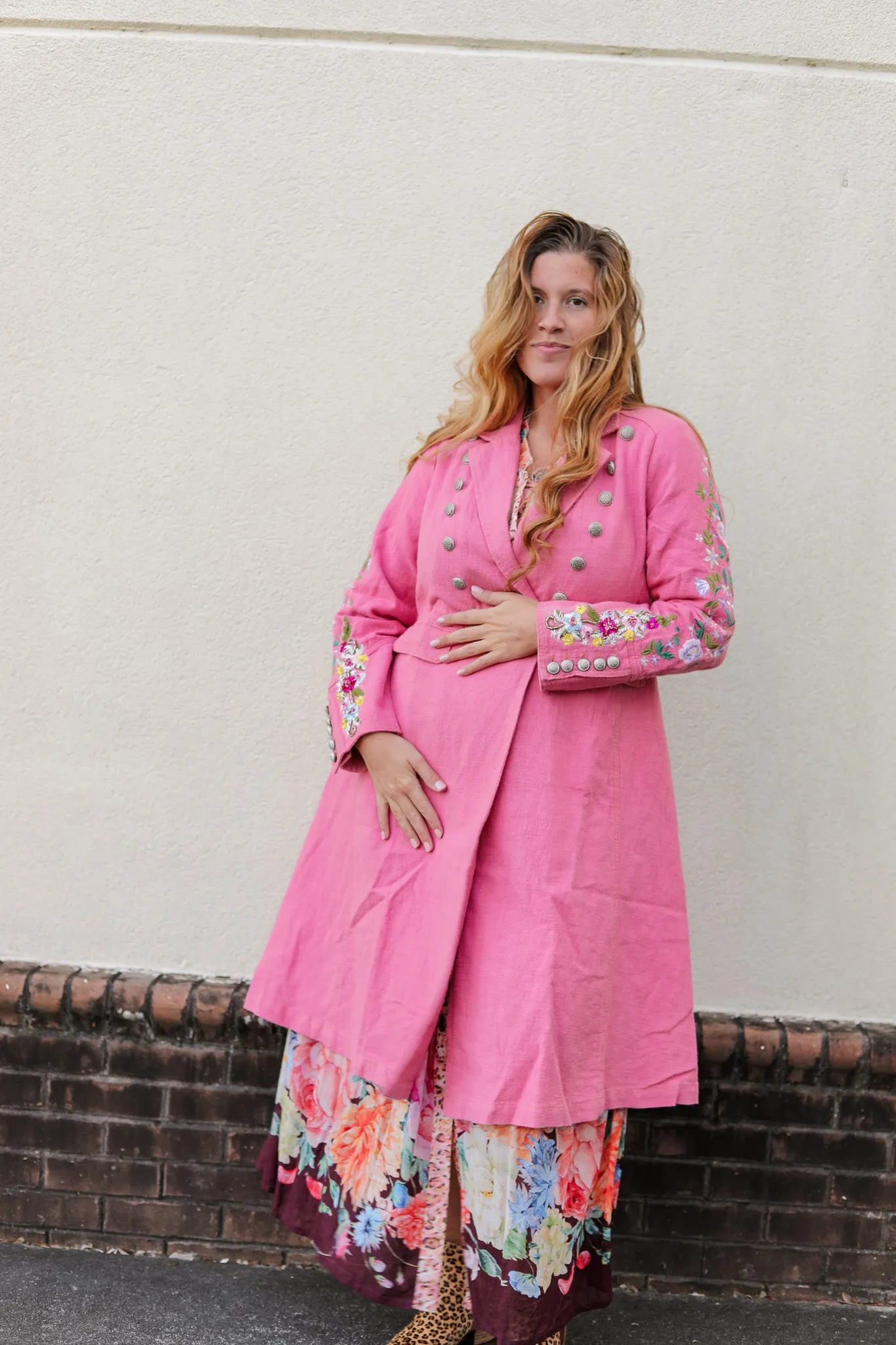 Pink City Coat