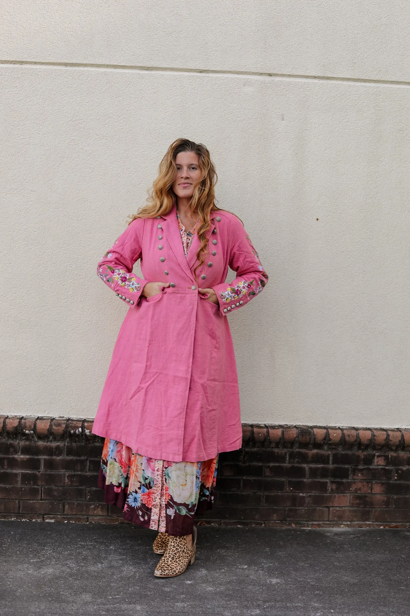 Pink City Coat