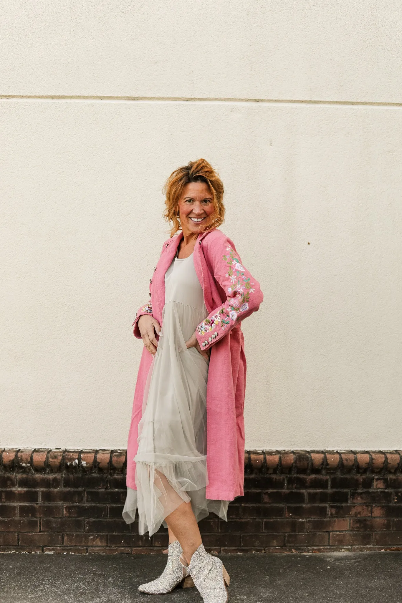 Pink City Coat