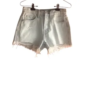 PISTOLA WOMENS NOVA RELAXED HIGH RISE CUT OFF DISTRESSED FRINGED SHORTS 24” NWT
