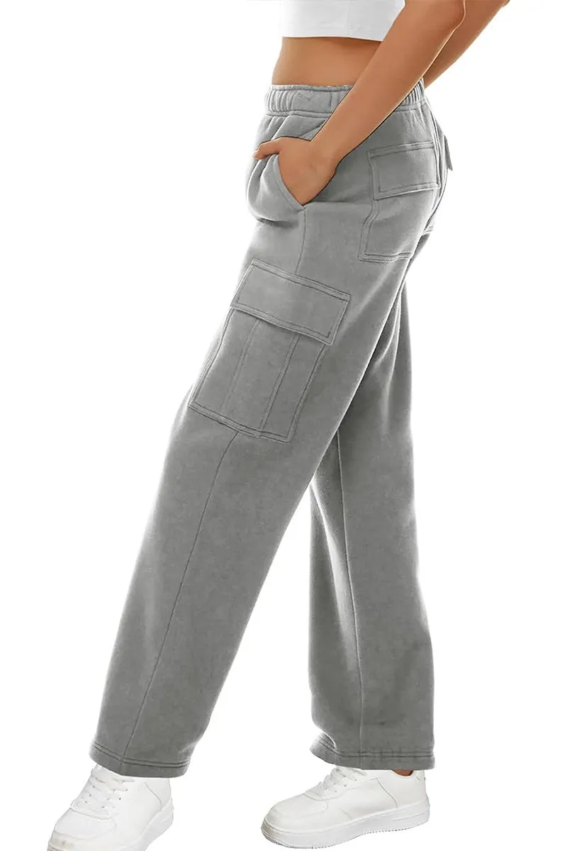 PJ0348 Fleece Casual Sweatpants