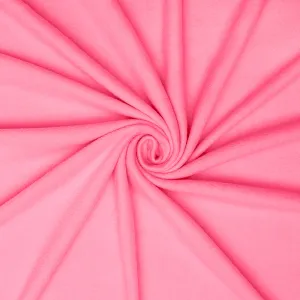 Plain Polar Fleece Baby Pink 140cm