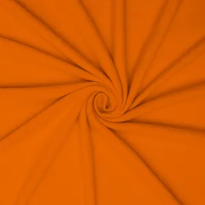Plain Polar Fleece Burnt Orange 140cm