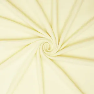 Plain Polar Fleece Lemon 140cm