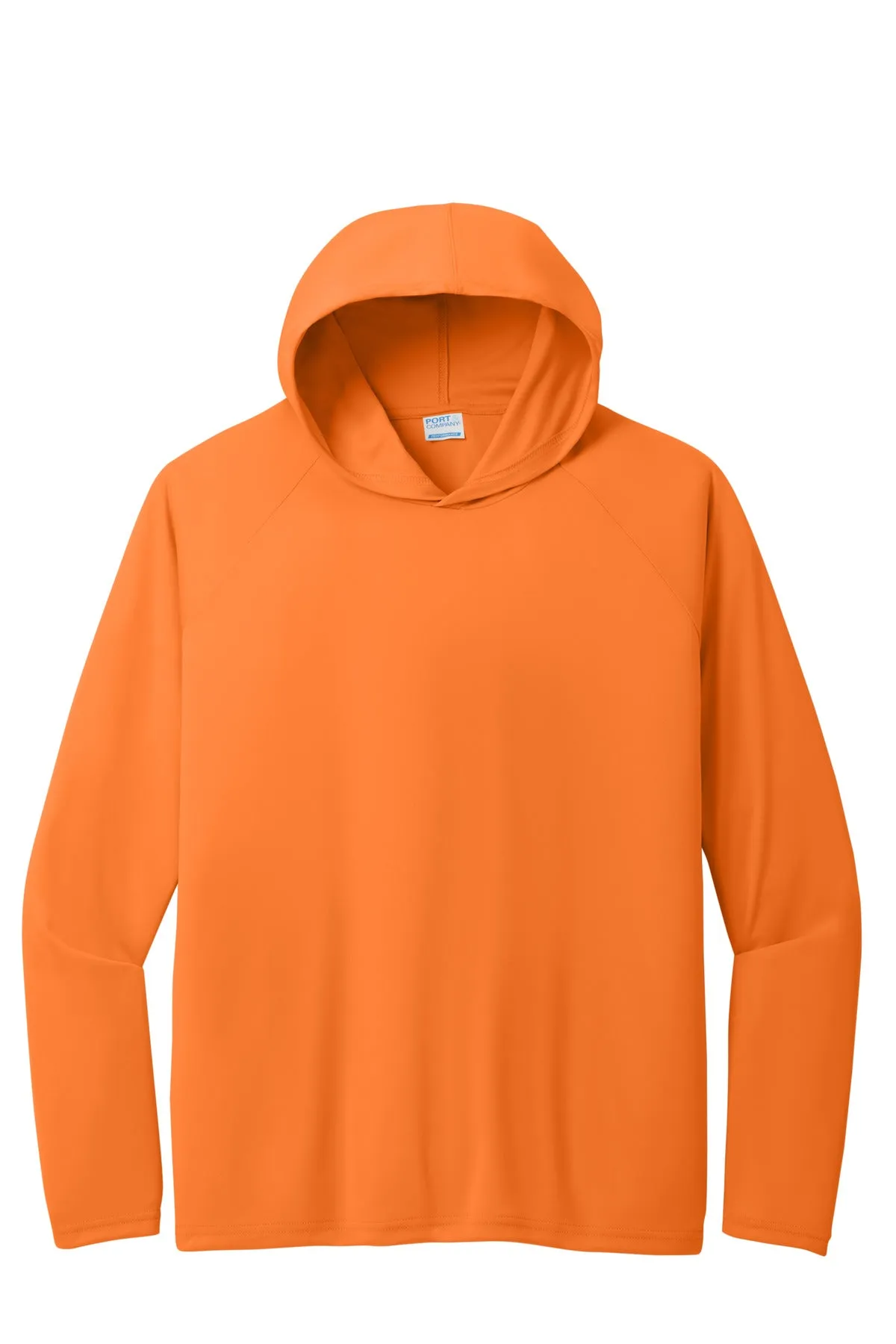 Port & Company Performance Pullover Hooded Tee PC380H Neon Orange