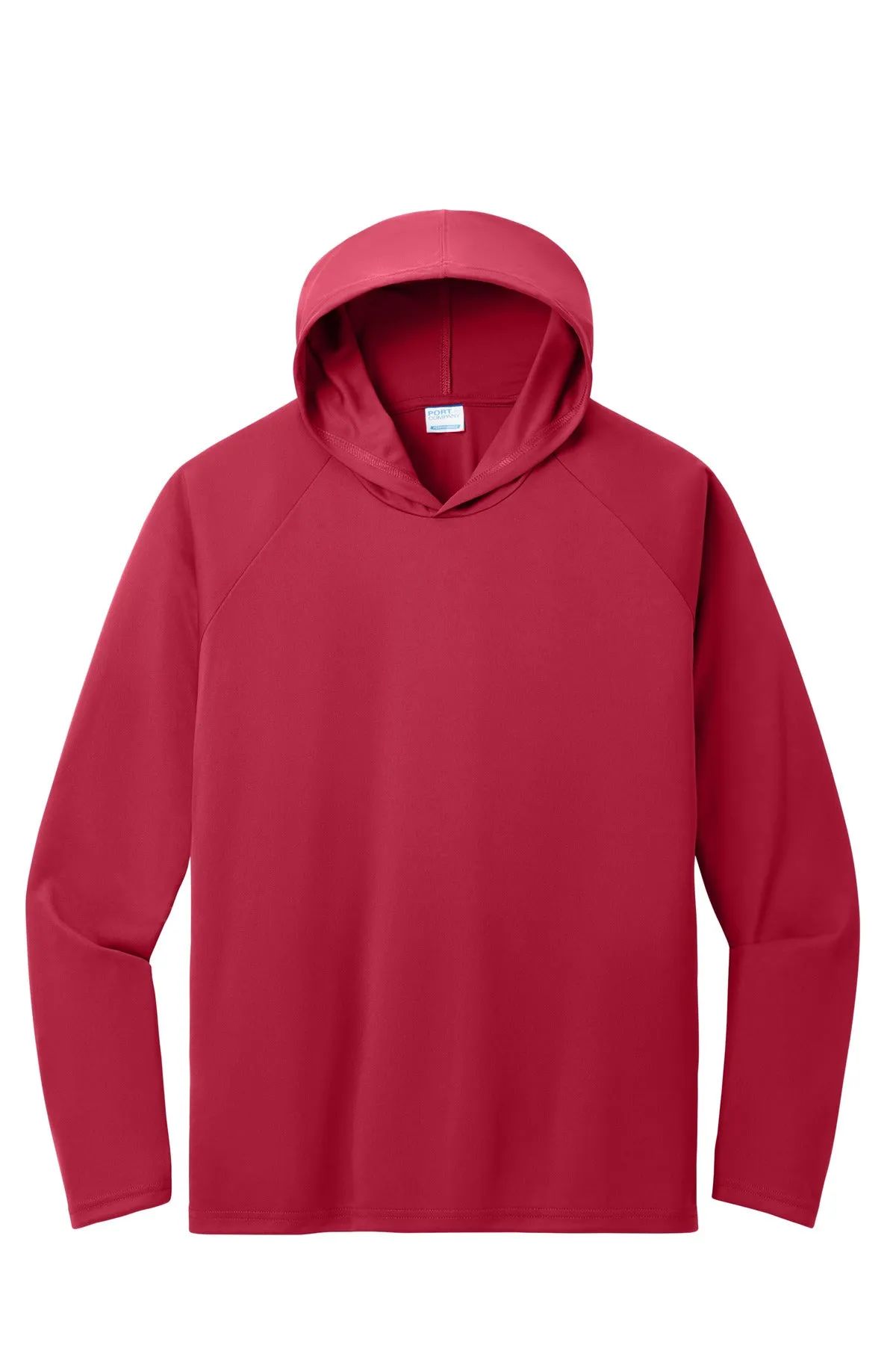 Port & Company Performance Pullover Hooded Tee PC380H Red