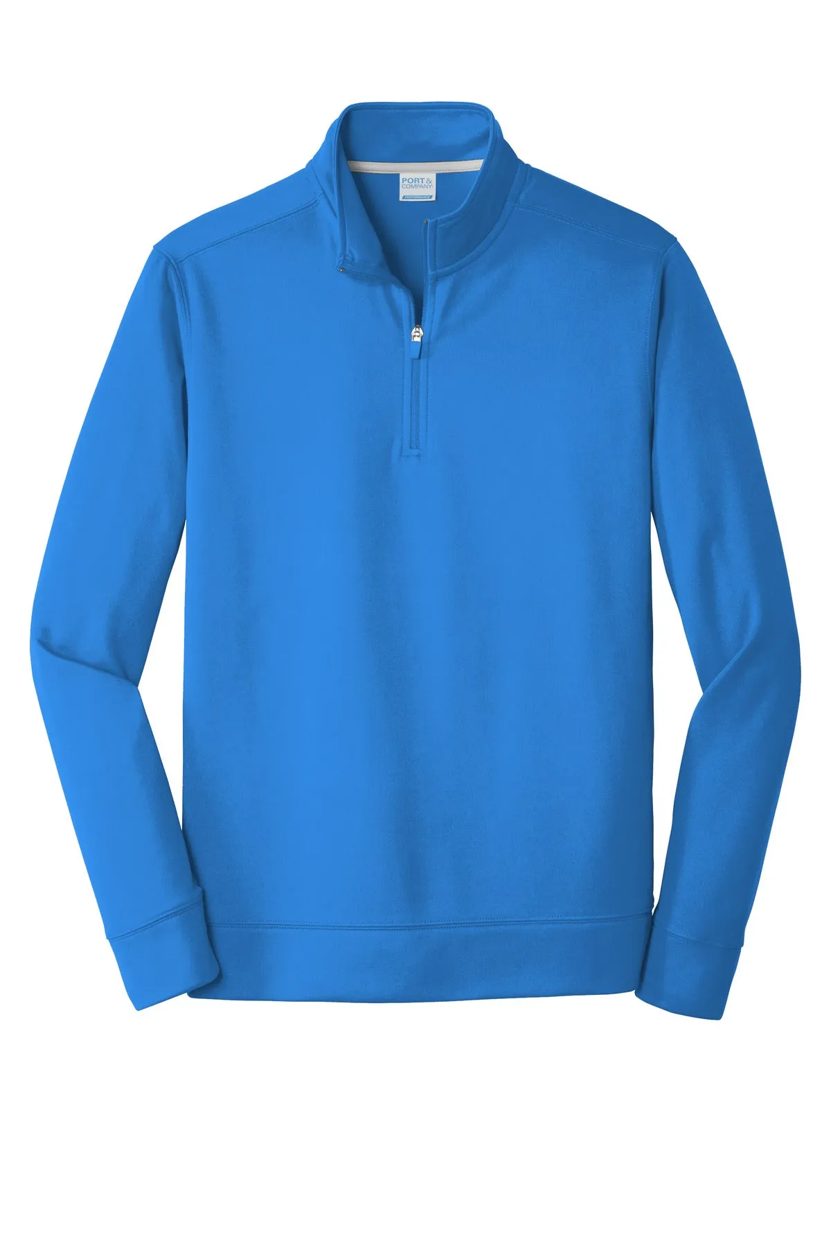 Port & CompanyPerformance Fleece 1/4-Zip Pullover Sweatshirt. PC590Q Royal