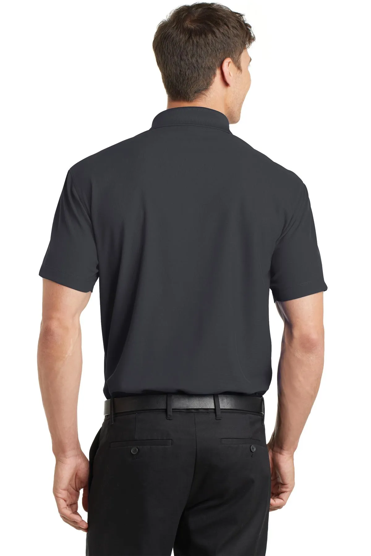 Port Authority Dry Zone Grid Polo. K572 Battleship Grey