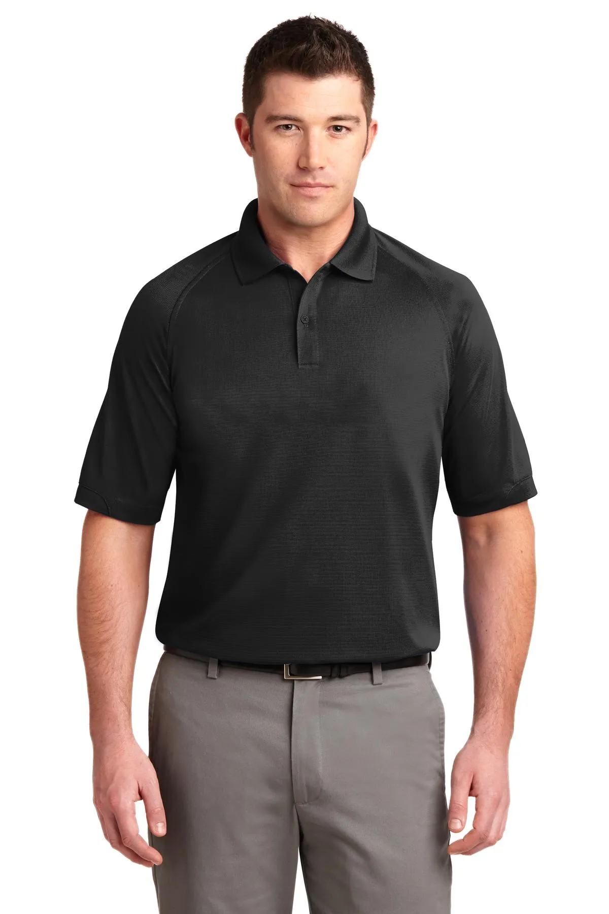 Port Authority Dry Zone Ottoman Polo.  K525 Black