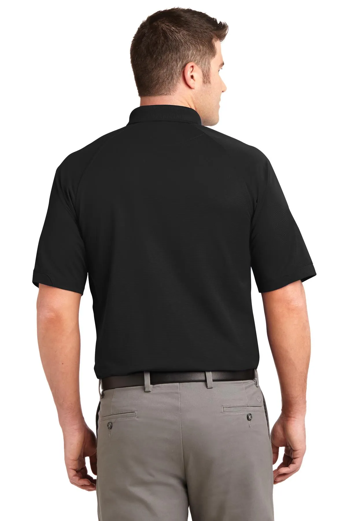 Port Authority Dry Zone Ottoman Polo.  K525 Black