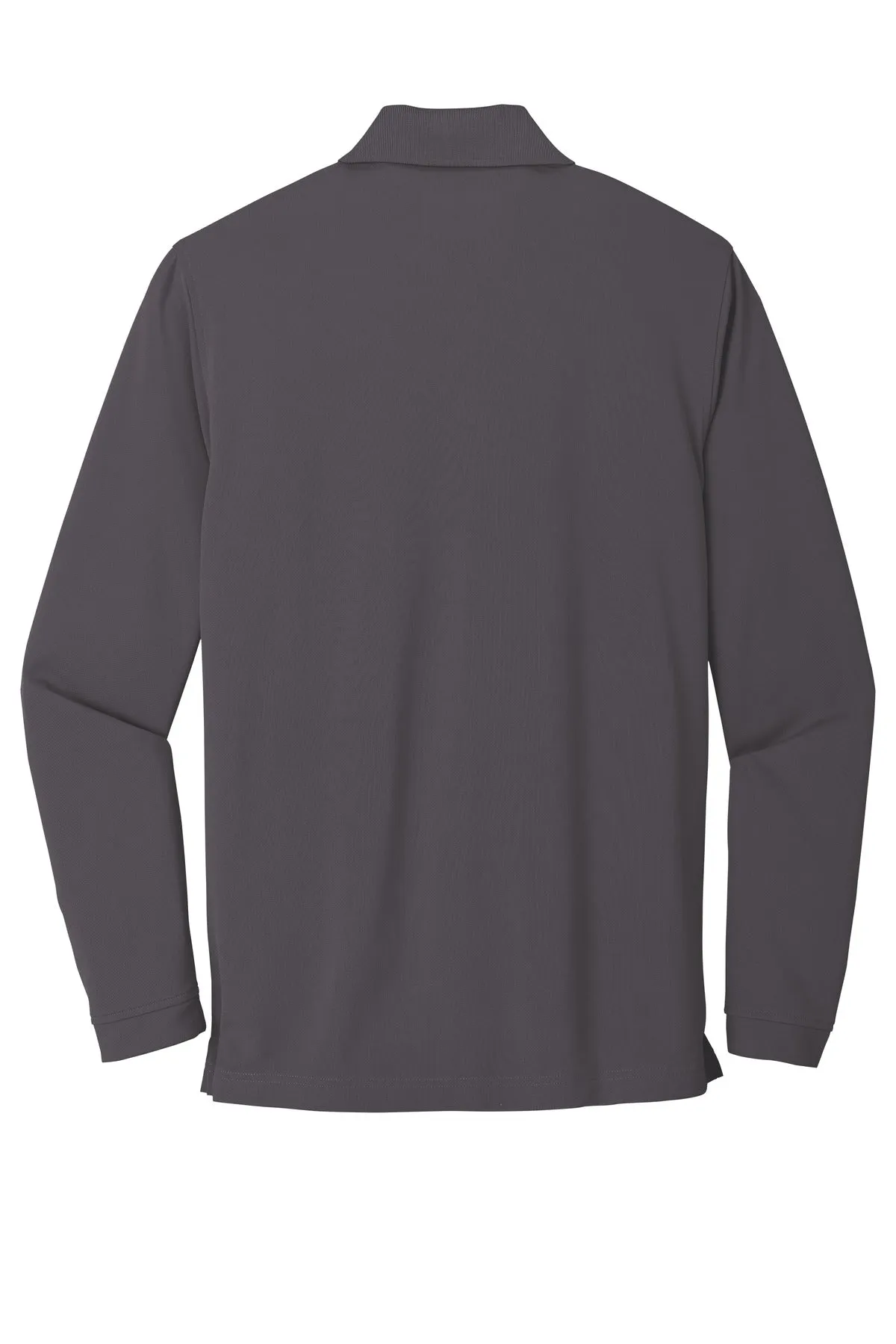 Port Authority  Dry Zone  UV Micro-Mesh Long Sleeve Polo K110LS Graphite