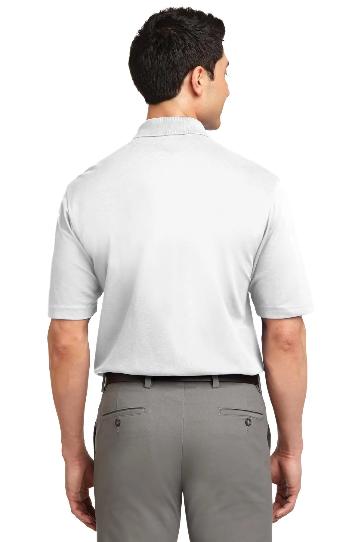 Port Authority Rapid Dry Polo.  K455 White