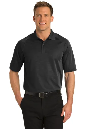 Port Authority Tall Dry Zone Ottoman Polo. TLK525 Black Tall
