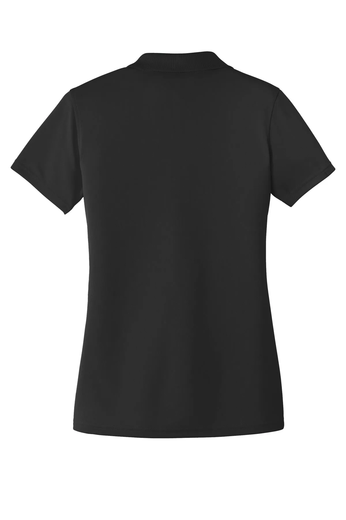 Port Authority Women's Dry Zone UV Micro-Mesh Polo. LK110 Deep Black