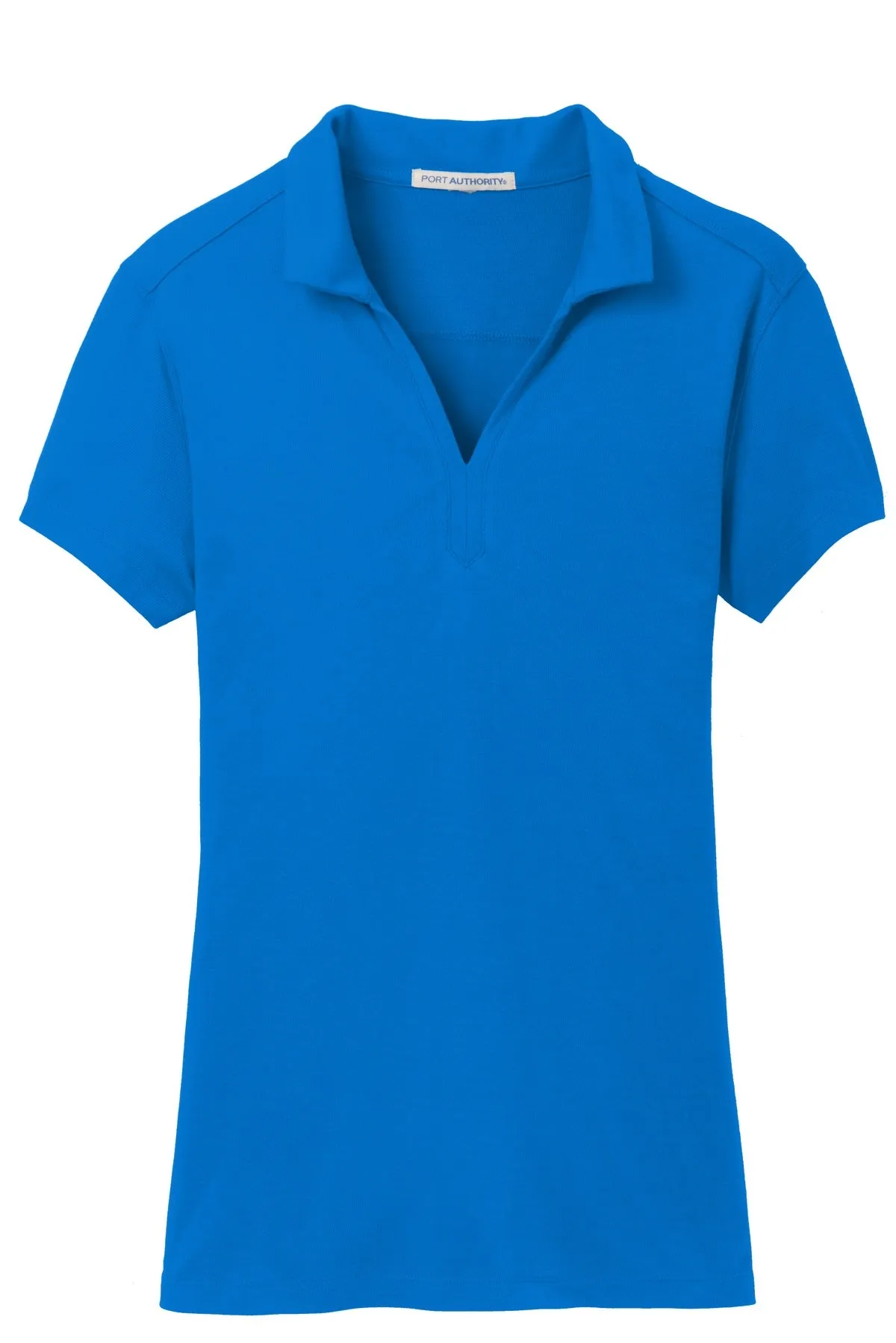Port Authority Women's Rapid Dry Mesh Polo. L573 Skydiver Blue