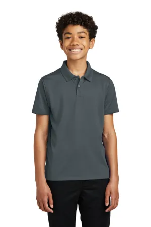 Port Authority Youth Dry Zone UV Micro-Mesh Polo Y110 Graphite