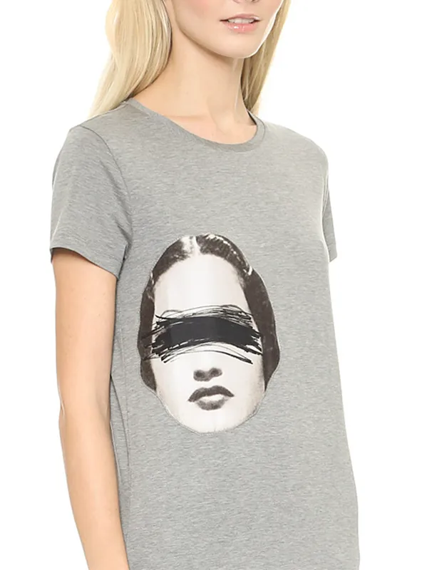 PRINT TEES CASUAL LOOSE WOMEN T-SHIRT