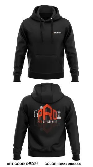 Pro Development Store 1  Core Men's Hooded Performance Sweatshirt - p4fzph