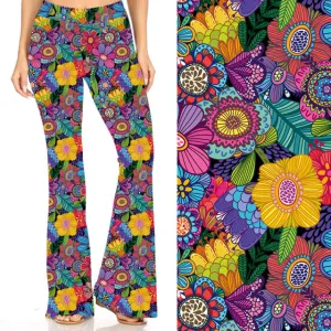 Radiant Blooms Deluxe Bell Bottoms