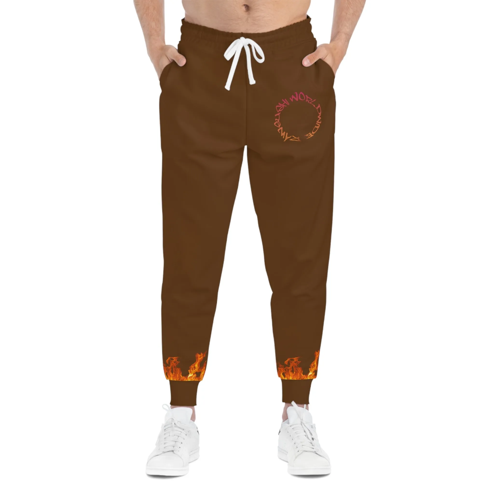 Raw Sushi "FLAMES" Athletic Joggers