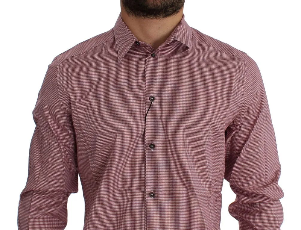 Red White GOLD Slim Fit Formal Dress Shirt
