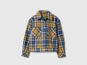 Regular Fit Spread Collar Checkered Shirts