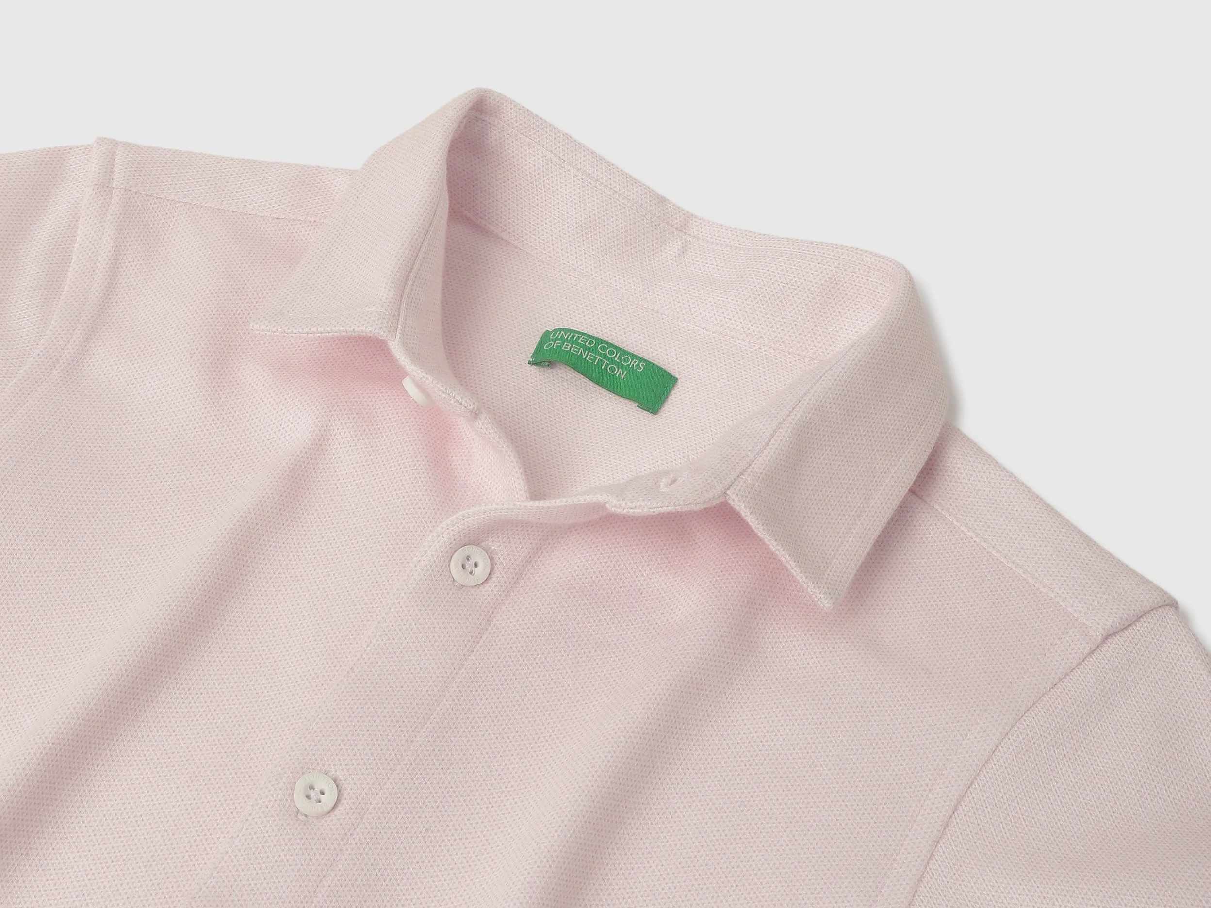 Regular Fit Spread Collar Solid Shirts