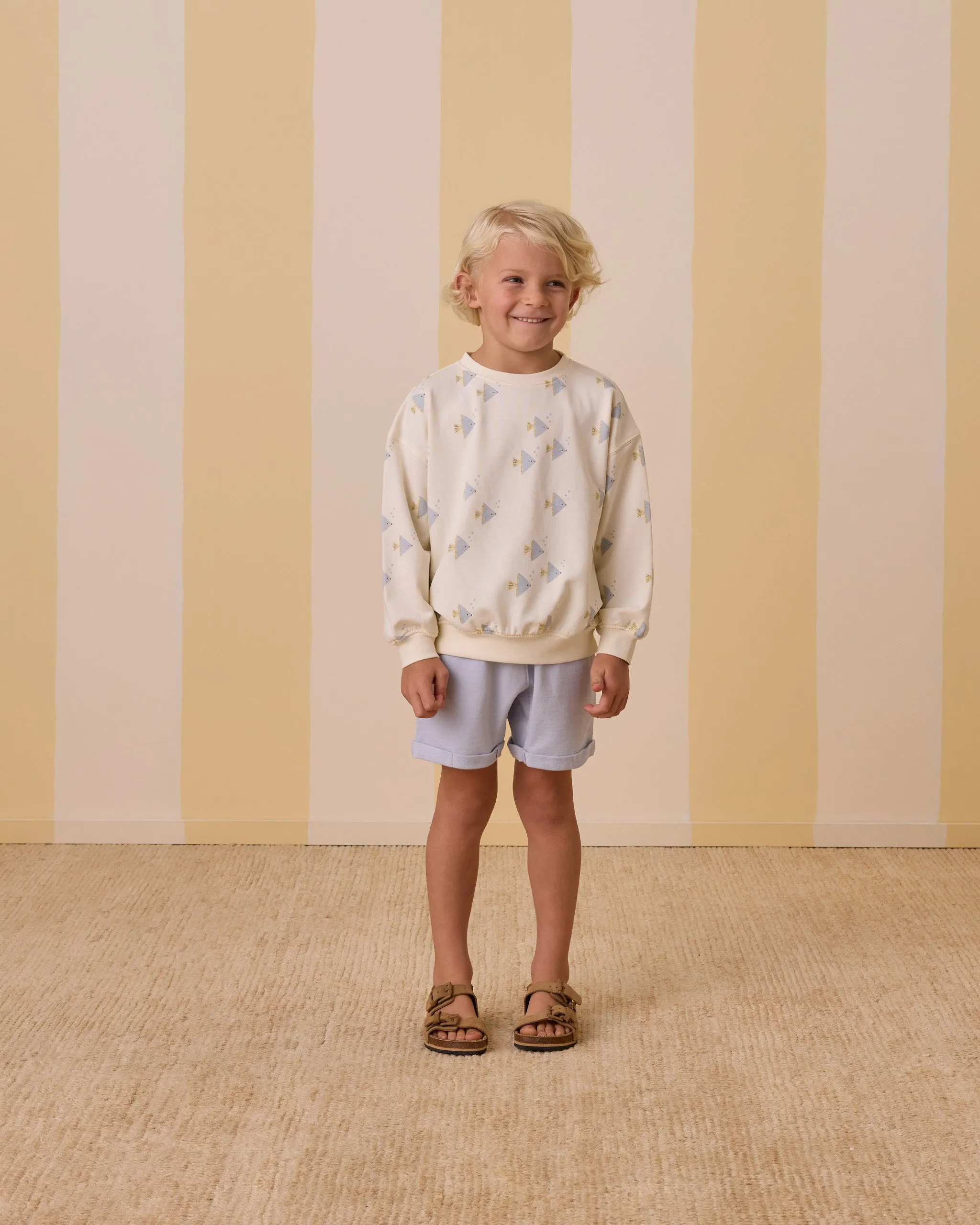 Relaxed Short || Light Blue
