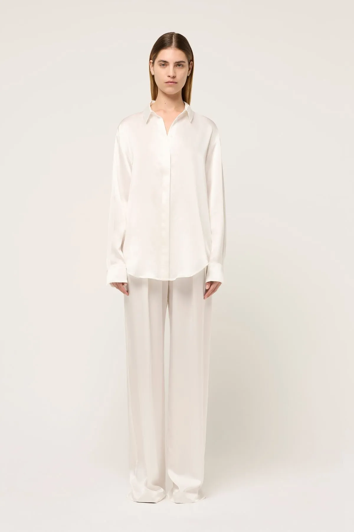 RELAXED SILK BOY PANT
