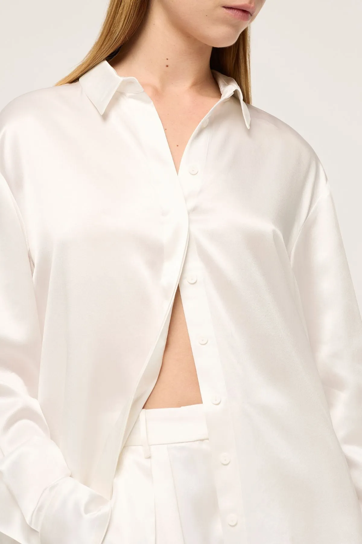 RELAXED SILK BOY PANT