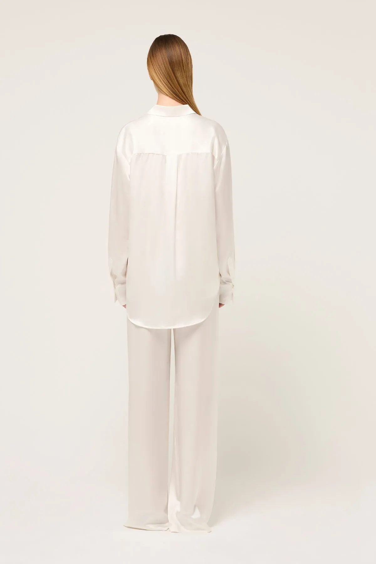 RELAXED SILK BOY PANT