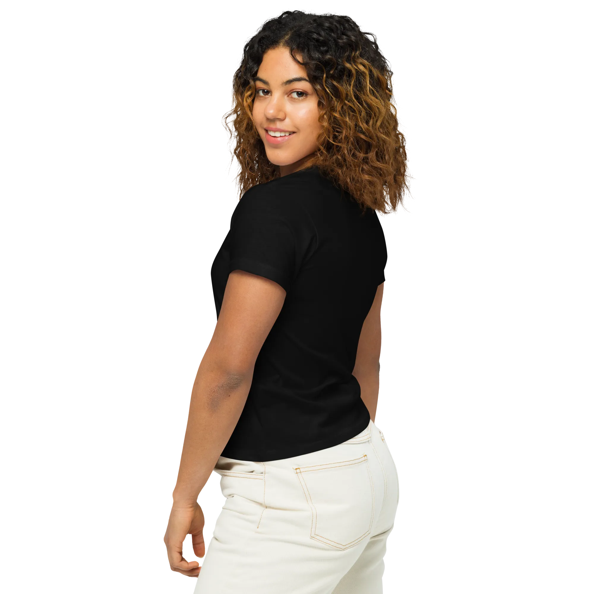Rent - Women’s high-waisted t-shirt