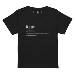 Rent - Women’s high-waisted t-shirt