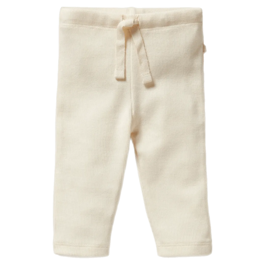 Rib Legging - Buttermilk