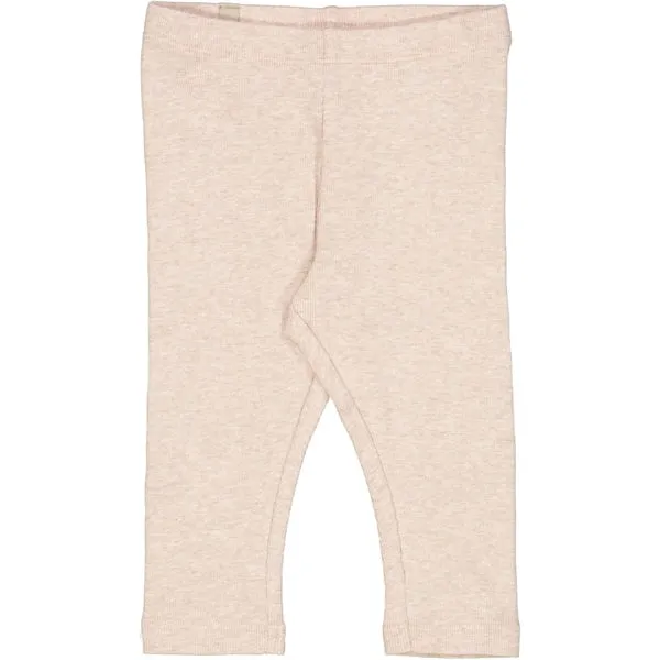 Rib Legging Rose Melange Baby