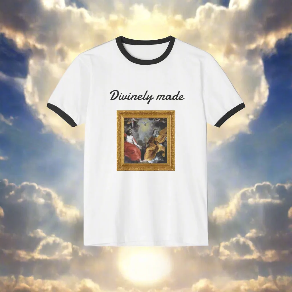Ringer T-Shirt Holy and Divinely made Shirt
