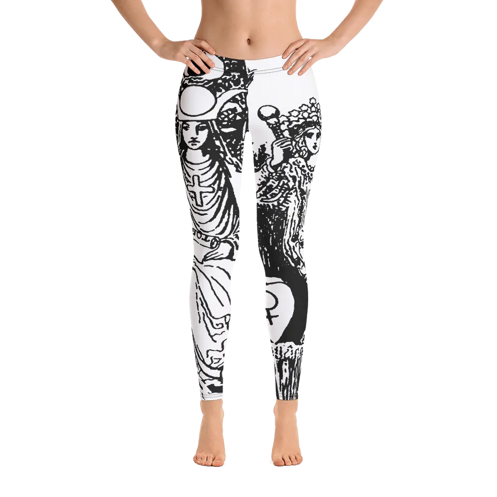 Ripple Tarot Priestess/Empress Women's Leggings