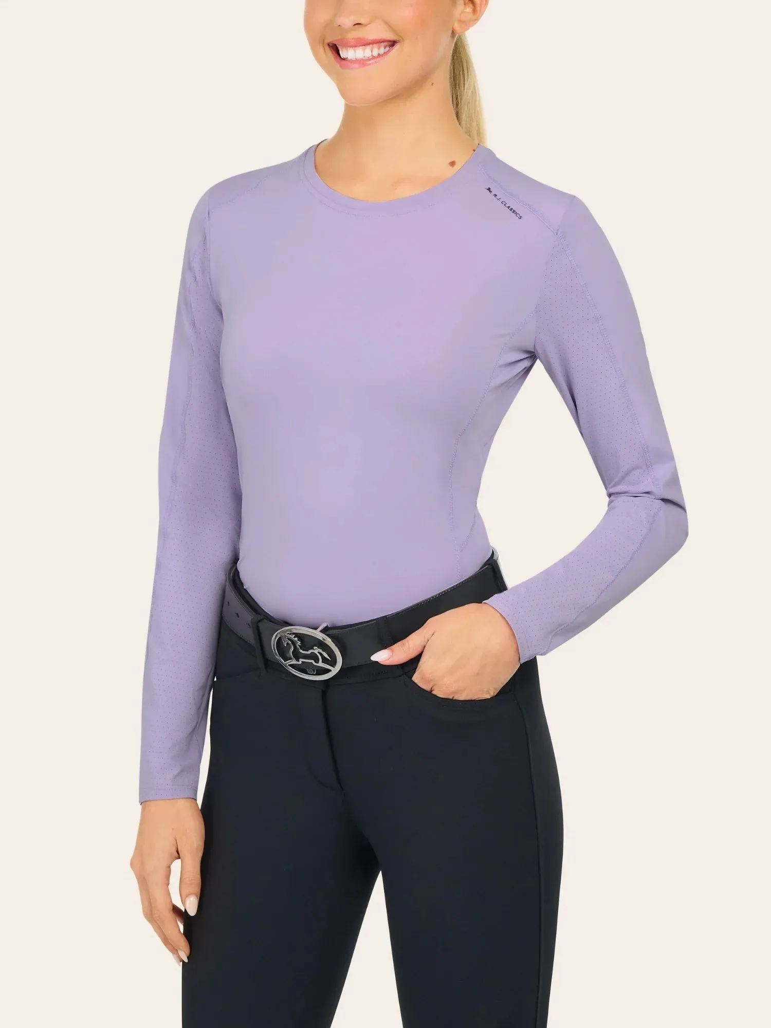 RJ Classic Jordyn Long Sleeve Crew Neck Shirt