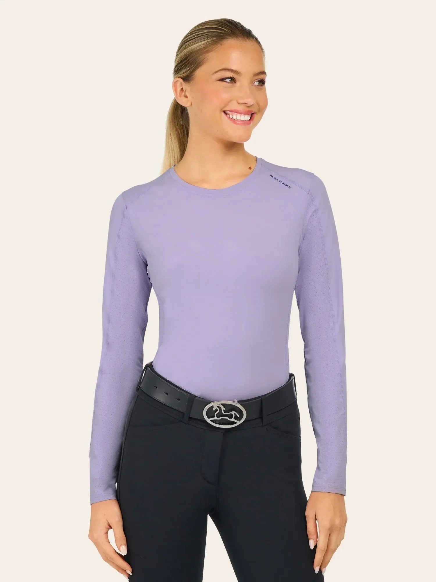 RJ Classic Jordyn Long Sleeve Crew Neck Shirt