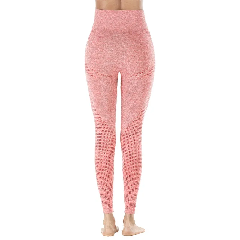 Rooftrellen 10%Spandex Seamless Leggings Women Fitness Leggings For Women Jeggings Sportswear Femme High Waist Exercise Leggings
