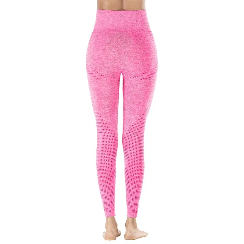 Rooftrellen 10%Spandex Seamless Leggings Women Fitness Leggings For Women Jeggings Sportswear Femme High Waist Exercise Leggings