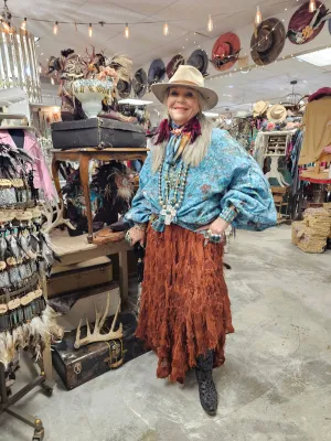 Rust Star Rare Bird Skirt