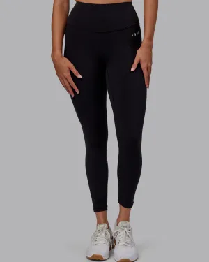 RXD High Waist 7/8 Length Tight - Black